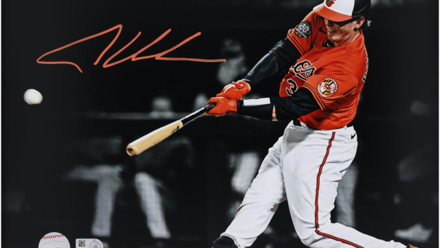 Fotografia autografata da Adley Rutschman Baltimore Orioles 11"x ... &copy; Creative Commons