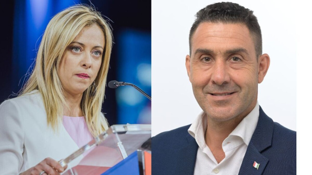 Giorgia Meloni e Roberto Vannacci.