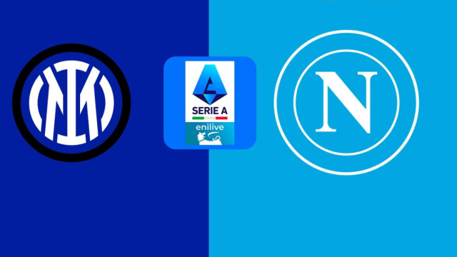 I loghi di Inter e Napoli, uno dei tre big match.