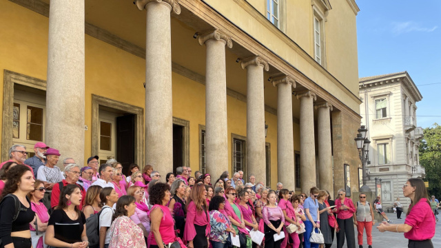 Il Coro 200.Com tra gli artisti della Verdi Street Parade di Parma ... &copy; Creative Commons