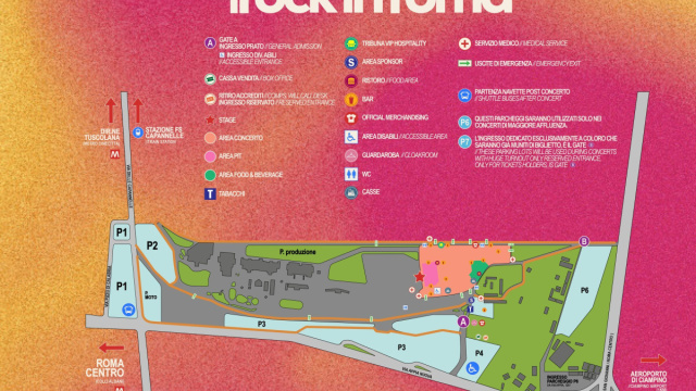 Ippodromo delle Capannelle - Rock In Roma 2026 &copy; Creative Commons