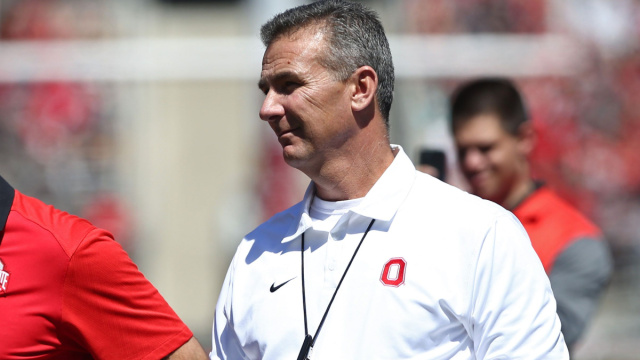 Ohio State's Urban Meyer on Greg Schiano: 'I stand by my coach ... &copy; Creative Commons