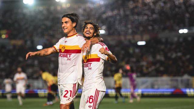 Paulo Dybala e Rodrigo Mora, attaccanti della Roma. Foto &copy; Roma
