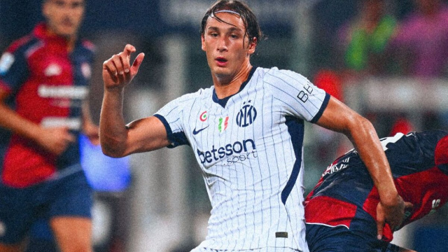 Pio Esposito, attaccante dell'Inter. Foto &copy; Inter