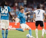 Scott McTominay, centrocampista del Napoli. Foto &copy; X Napoli