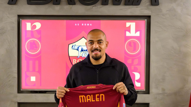 Donyell Malen &egrave; un nuovo calciatore giallorosso - AS Roma &copy; Creative Commons