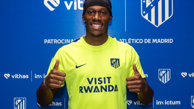 Jonathan David, attaccante dell'Atletico Madrid. Foto &copy; Atletico Madrid
