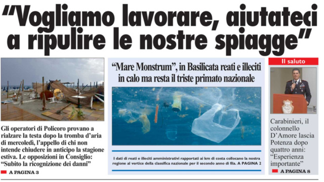 La Nuova del Sud edizione odierna &copy; Creative Commons