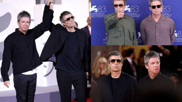 Mostra Cinema Venezia 2026, foto di Liam e Noel Gallagher al ... &copy; Creative Commons