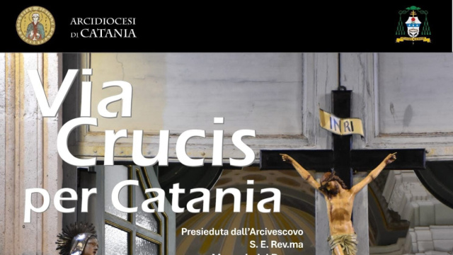 Via Crucis per Catania Presieduta dall'Arcivescovo S. E. Rev.ma ... &copy; Creative Commons