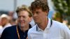 Monza, Sinner ed Elkann nel paddock: attesa per Tomba e Rossi al GP d'Italia