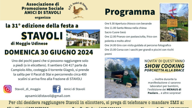 Stavoli di Moggio Udinese (UD) - Festa a Stavoli - Sagre in Friuli ... &copy; Creative Commons