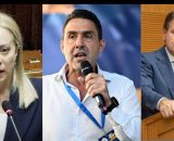 Giorgia Meloni, Roberto Vannacci, Giuseppe Conte (&copy; Facebook)