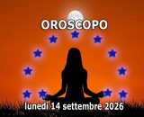 Locandina per l'oroscopo di luned&igrave; 14 settembre 2026 - &copy; Roberta Carsoli.