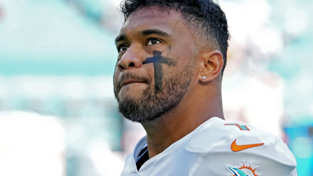 Dolphins quarterback Tua Tagovailoa still on concussion protocol ... &copy; Creative Commons