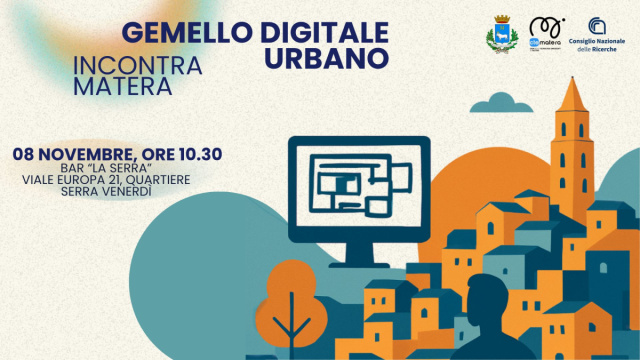 Il Gemello Digitale Urbano di Matera incontra la Citt&agrave;: al via gli ... &copy; Creative Commons