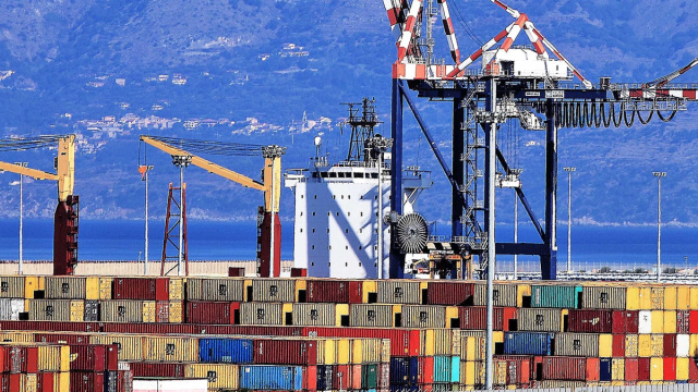 Porto di Gioia Tauro, straddle carrier si ribalta e operaio viene ... &copy; Creative Commons