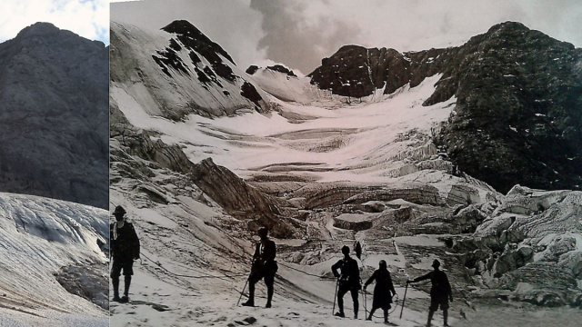Tra 25 anni il ghiacciaio della Marmolada non ci sar&agrave; pi&ugrave;  Il Bo Live &copy; Creative Commons
