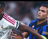 Lautaro Martinez e Dunzel Dumfries. Foto &copy; Inter