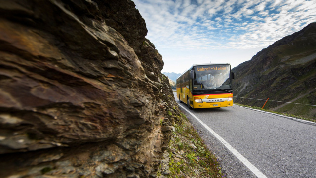 Corsa circolare di AutoPostale: Passo dello Stelvio, Umbrail ... &copy; Creative Commons