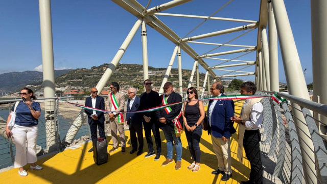 Inaugurato il nuovo ponte ciclo pedonale sul torrente Argentina &copy; Creative Commons