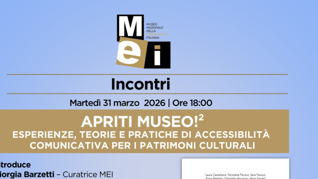 Museo Valdese  31 MARZO ORE 18 AL MEI- MUSEO NAZIONALE DELL ... &copy; Creative Commons