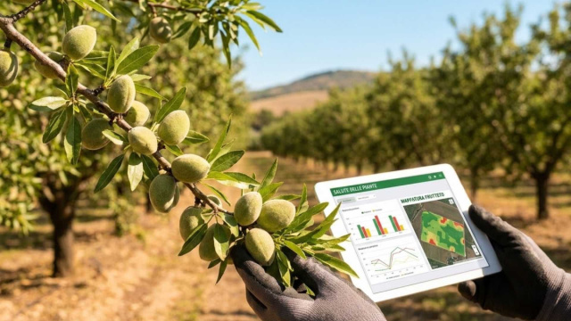Primo caso di Xylella in Basilicata, contagiato un mandorlo &copy; Creative Commons