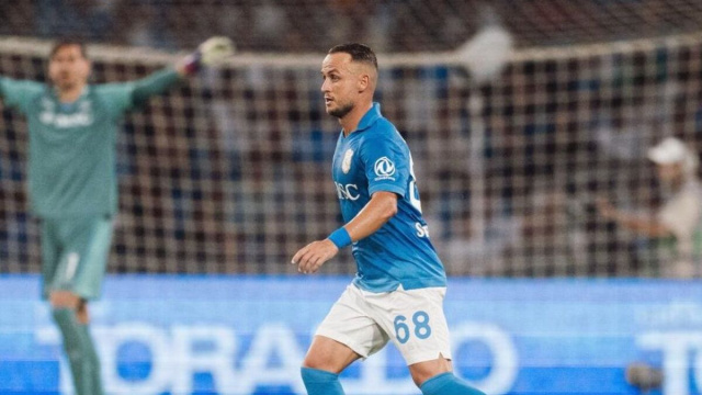 Stanislav Lobotka, centrocampista del Napoli. Foto &copy; Napoli