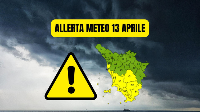 Allerta meteo con vigilanza: Toscana a rischio piogge e temporali ... &copy; Creative Commons