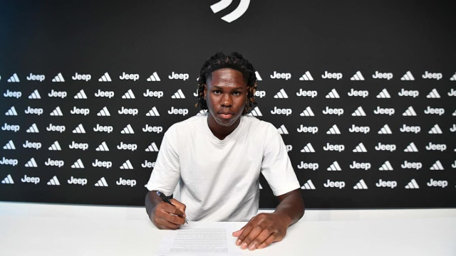 Augusto Owusu, centrocampista della Juventus. Foto da &copy; Juventus
