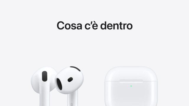 Auricolari Airpods 4 Apple Canc.Att Cancell.Attiva Del Rumore ... &copy; Creative Commons