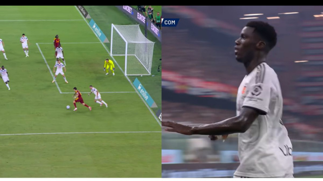 Frame dalle ultime partite di Serie A di Roma e Como