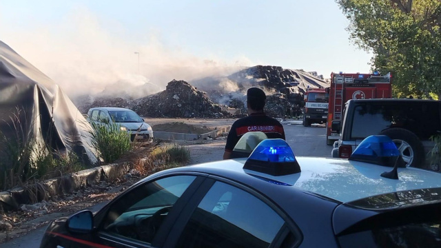 Incendio di Taverna del Re, stop precauzionale alla raccolta di ... &copy; Creative Commons