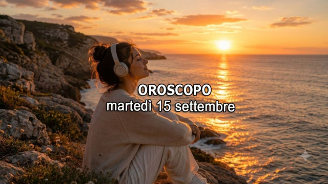 Locandina per l'oroscopo di marted&igrave; 15 settembre 2026 - &copy; Gemini IA.