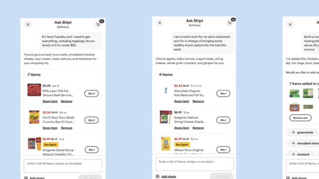 Shipt becomes the latest delivery app with an AI shopping ... &copy; Creative Commons