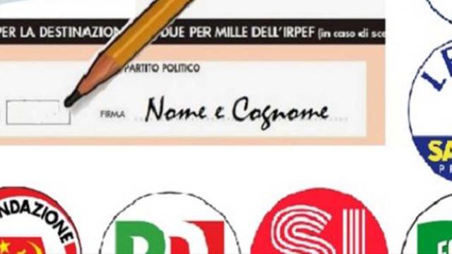 Dichiarazione dei Redditi: 2x1000, come destinarlo ai partiti