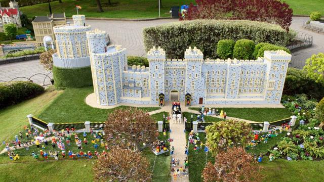 Prince Harry and Meghan Markle's wedding immortalized at Legoland Windsor