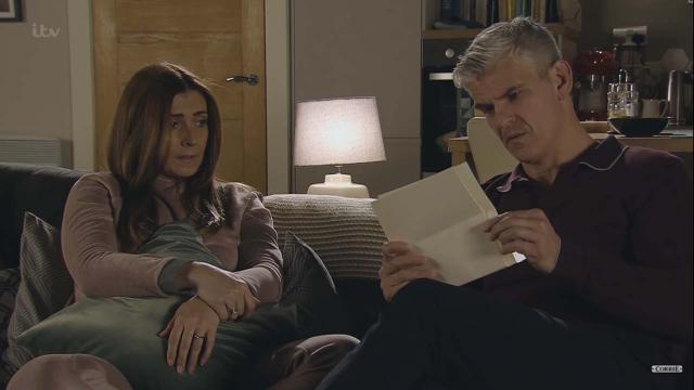 'Coronation Street:' Aidan's will is revealed