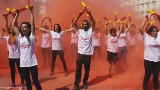 Madrid sees tens of thousands of people protesting against bullfighting