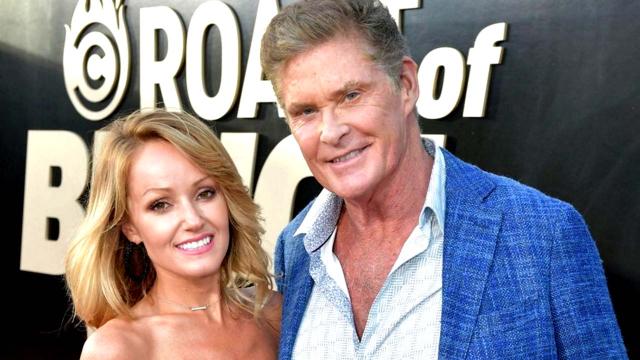 'Baywatch' star David Hasselhoff weds Welsh girlfriend