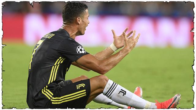 Valencia-Juventus 0-2: Cristiano Ronaldo espulso al 29'