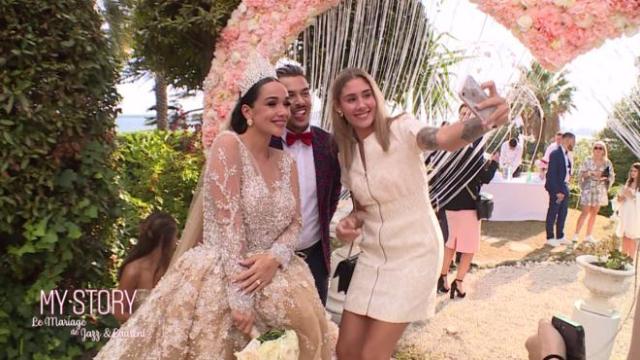 La famille de Laurent très discrète au mariage de Jazz et leur fils