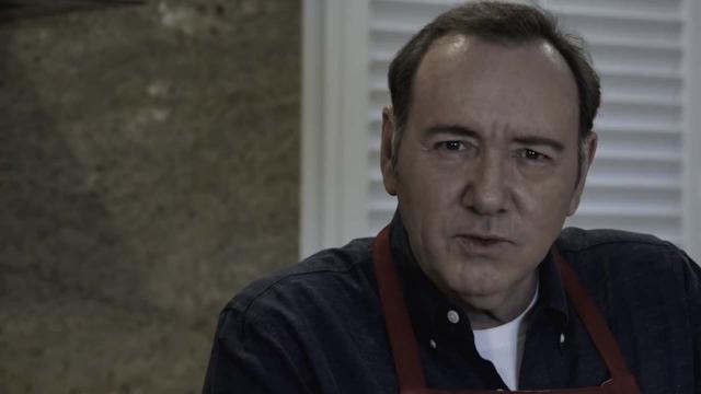 Kevin Spacey channels Frank Underwood in bizarre Christmas video