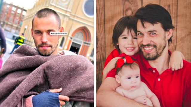 O Mendigo Gato de Curitiba hoje é casado e pai de 2 filhos