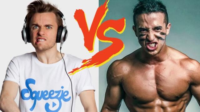 Tibo InShape invite Squeezie pour un combat