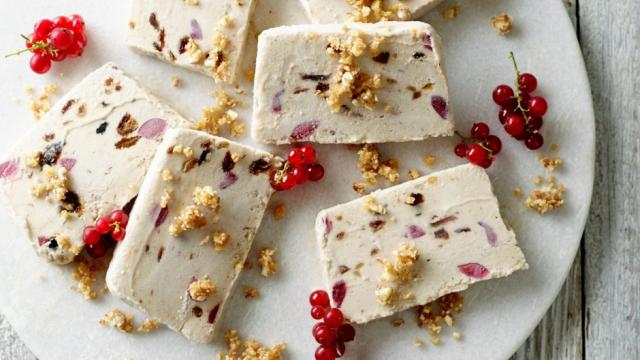 Classic Italian semifreddo but vegan