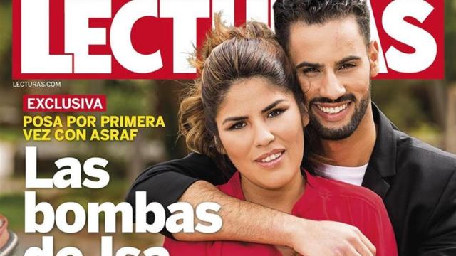 Isa Pantoja sale en la portada de Lecturas con su actual pareja, Asraf Beno