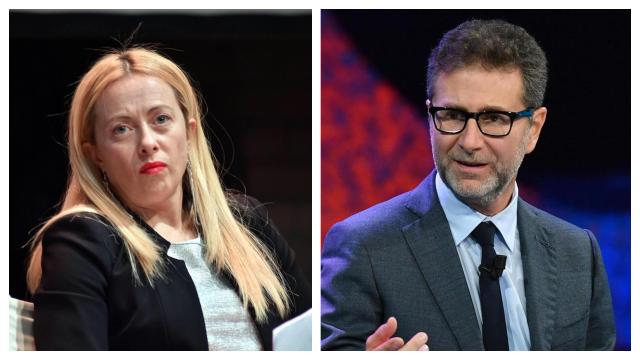 Giorgia Meloni si è scagliata contro Fabio Fazio riguardo ad una battuta a Macron
