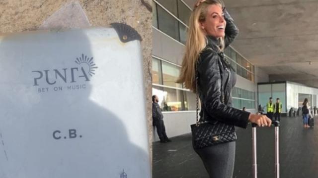 Encontrados em uma ilha pertences da modelo Caroline Bittencourt