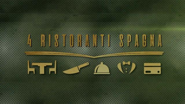 4 Ristoranti Spagna, 1^ puntata su Sky Uno mercoledì 8 maggio 